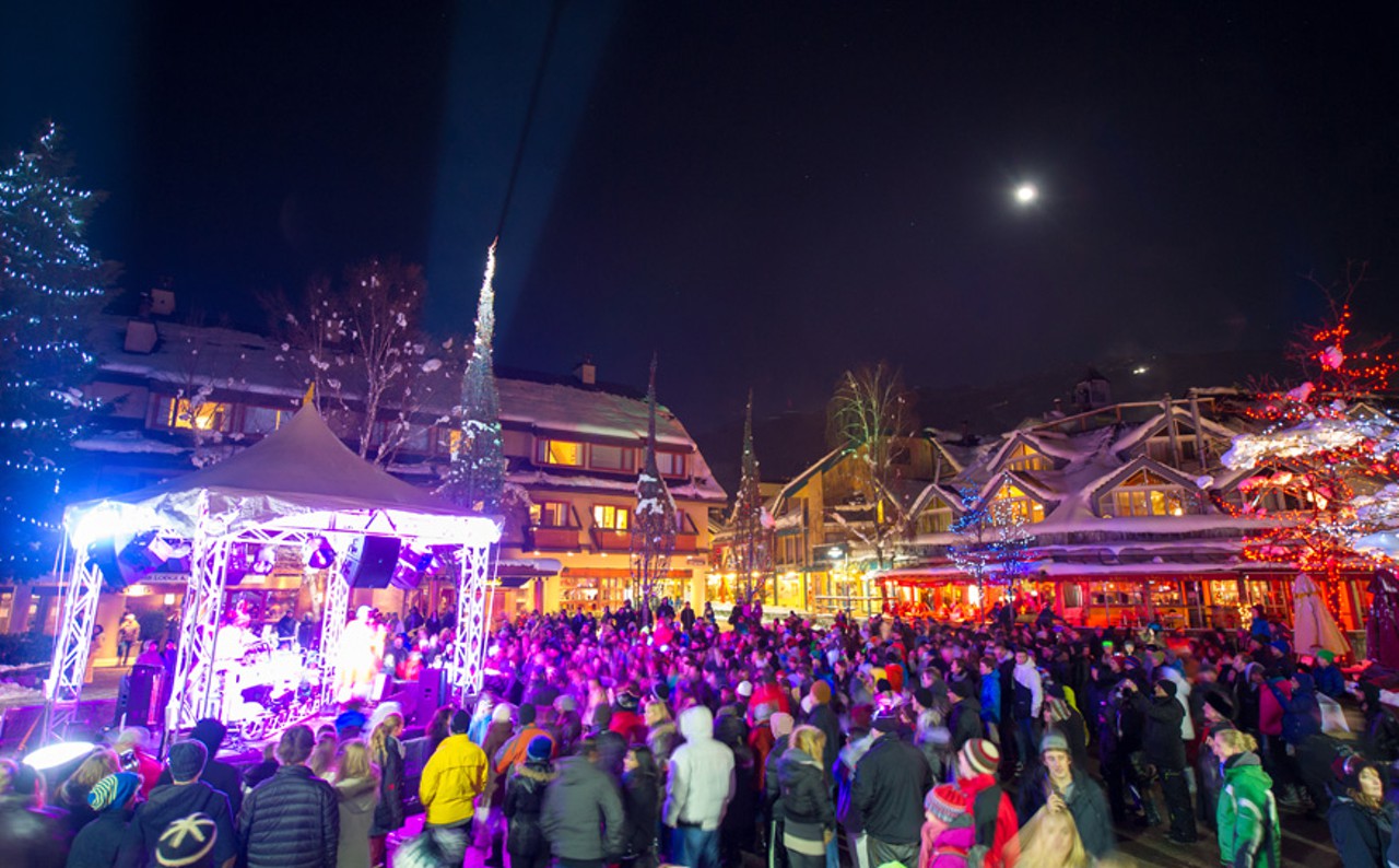 Whistler New Years Lights